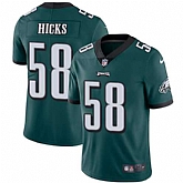 Nike Philadelphia Eagles #58 Jordan Hicks Midnight Green Team Color NFL Vapor Untouchable Limited Jersey,baseball caps,new era cap wholesale,wholesale hats